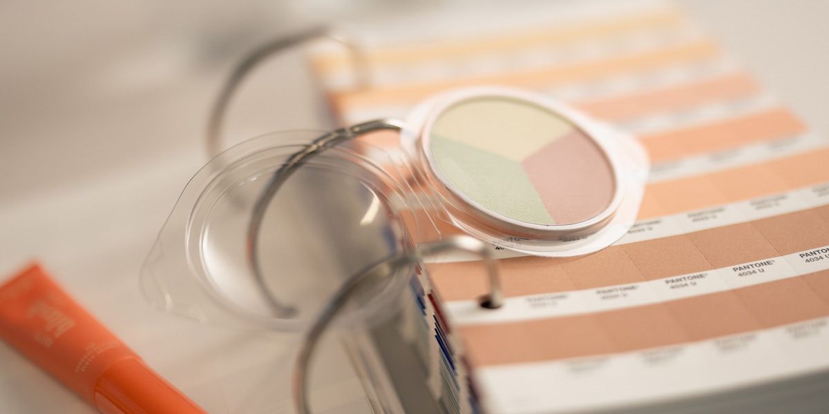 Produkt mit Farbpalette