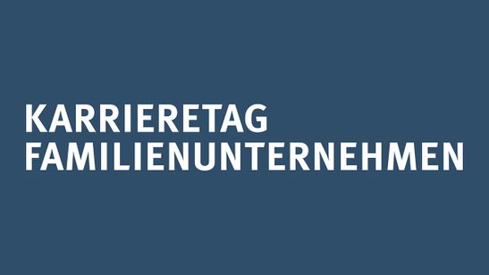 Logo Karrieretag Familienunternehmen
